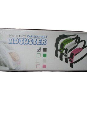 Pregnancy Baby Safe Car Belt Black Adjuster For Expecting Pregnant Mothers